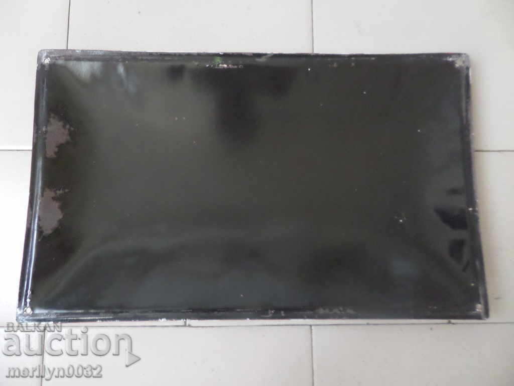 Auction Enamel social plate, plate Auction Enamel social plate, plate