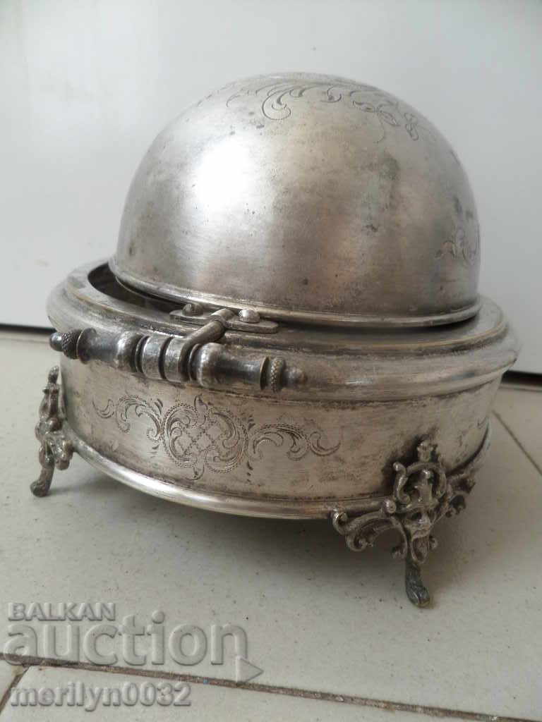 Old Oil Casserole White Sweet Roaster 19th Century - 5 Old Oil Casserole White Sweet Roaster 19th Century - 5