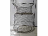 An old net fishnet for fish fishing bag fishing net