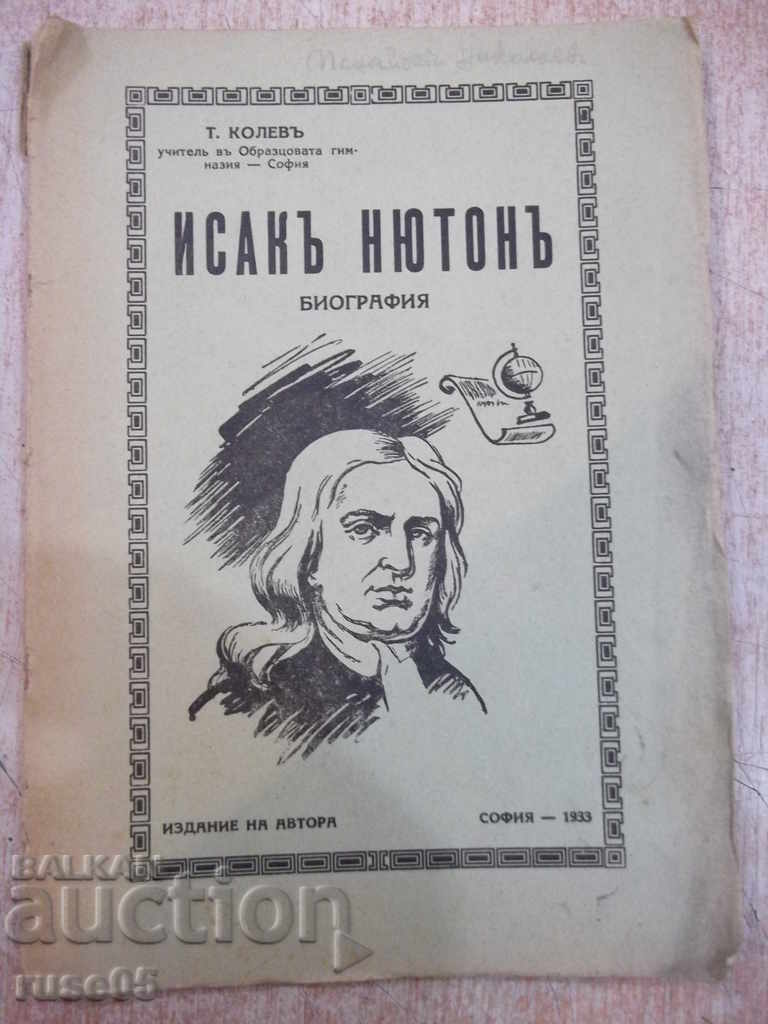 Biografia lui Isaak Newton - T. Colee - 48 pp.