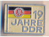 DDR badge