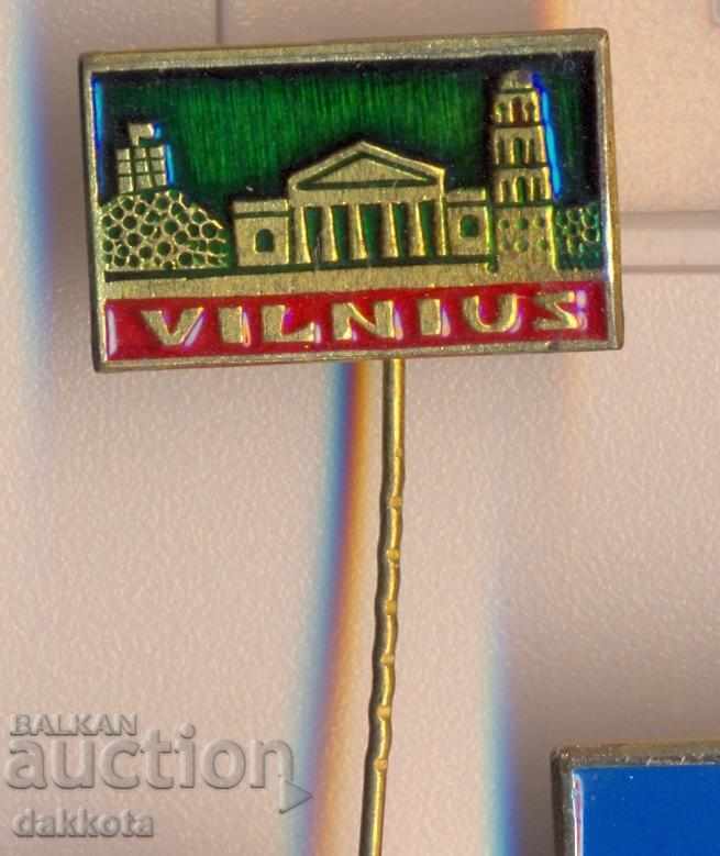 insignă Vilnius