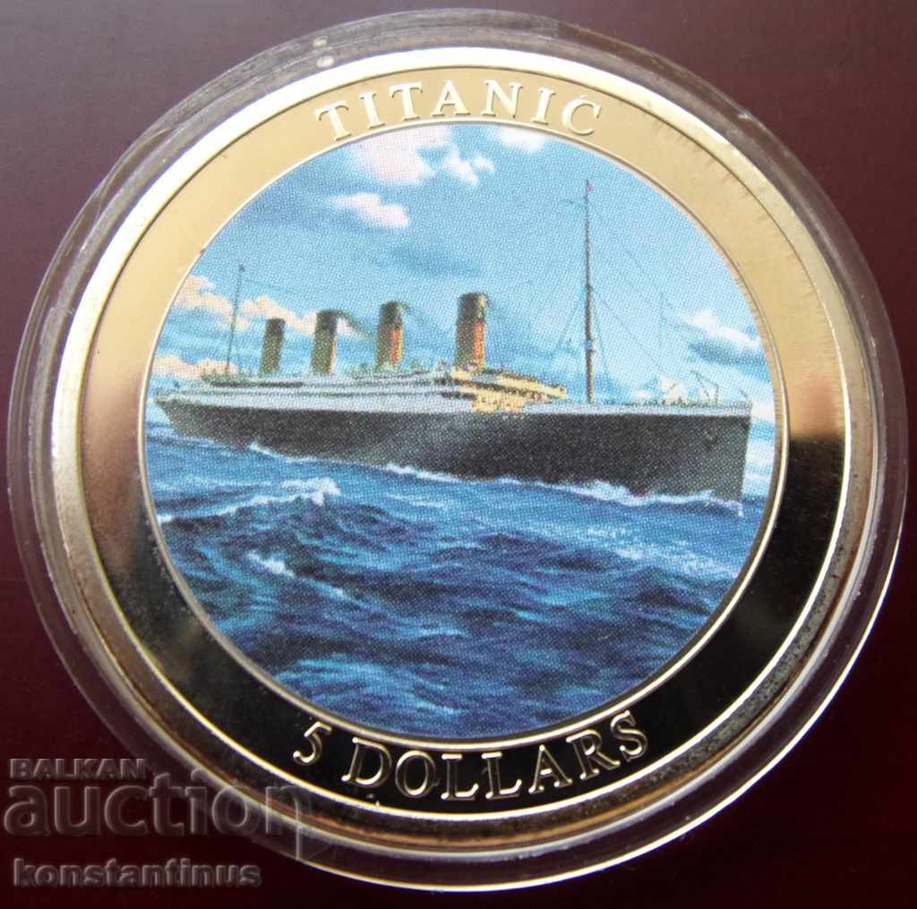 Λιβερία 5 USD 2006 UNC Titanic