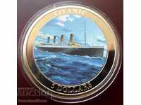 Λιβερία 5 USD 2006 UNC Titanic