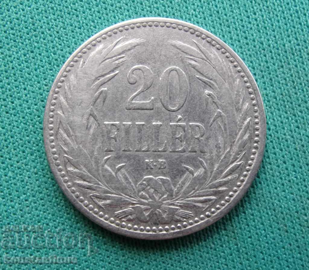 Austro-ungar 20 Filler 1892 Rare cu preț € 7.67 | 15.00 BGN Austro-ungar 20 Filler 1892 Rare cu preț € 7.67 | 15.00 BGN