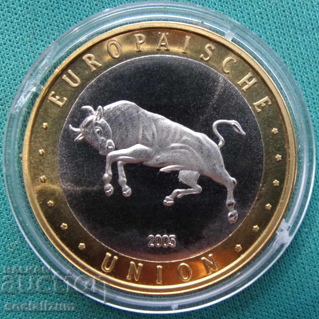 Германия  10  Евро  2005  PROOF  UNC  Rare