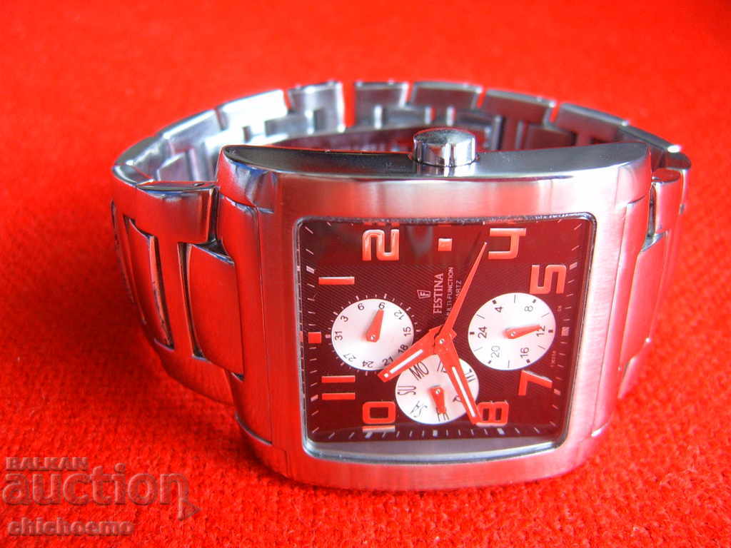 Auction Festina Men's Wristwatch Model 16234 Auction Festina Men's Wristwatch Model 16234