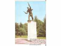 Map Bulgaria Dve Mogili Rousse Monument Philip Totyu *