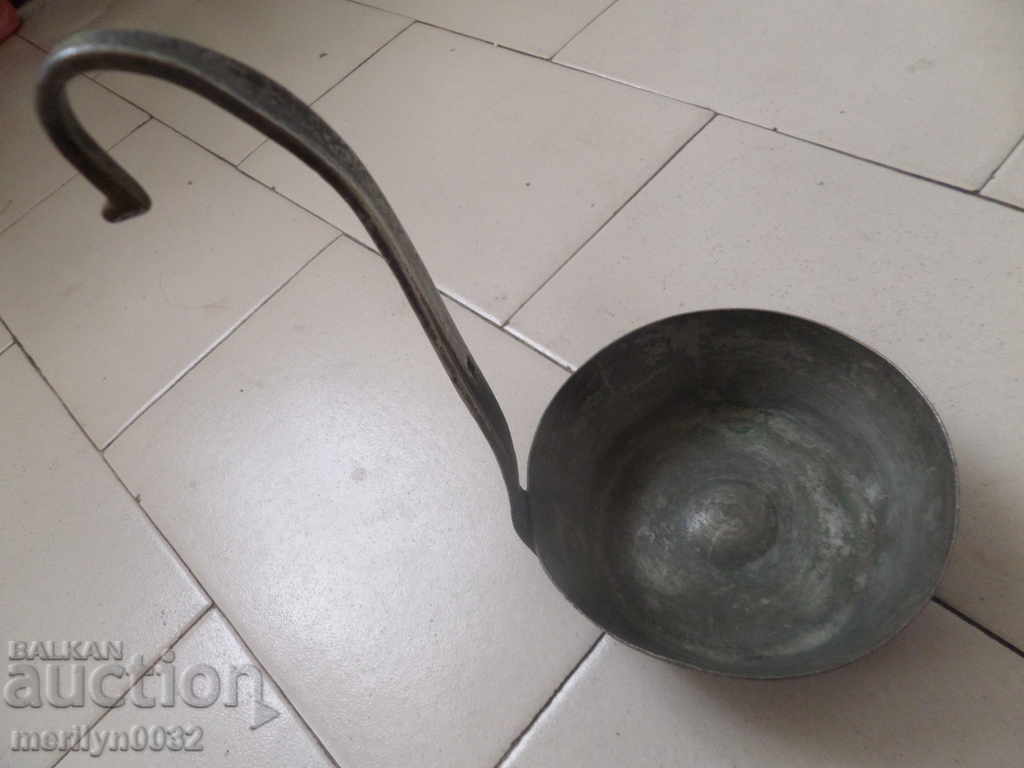 Παλιά κουτάλα χαλκού, τηγάνι, χαλκός, χάλκινο σκεύος, Yamaki - 7 Παλιά κουτάλα χαλκού, τηγάνι, χαλκός, χάλκινο σκεύος, Yamaki - 7