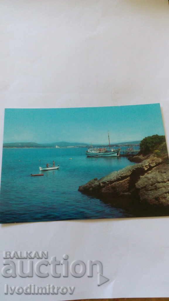 Пощенска картичка Китен Пристанът 1975