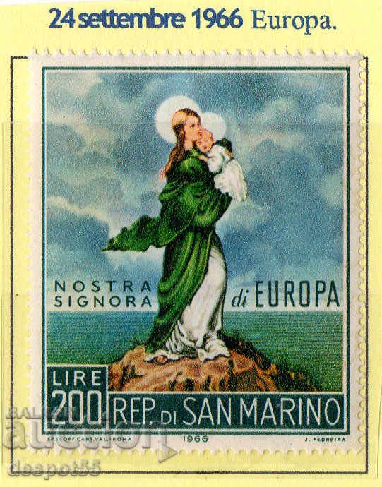 1966 San Marino. Europa.