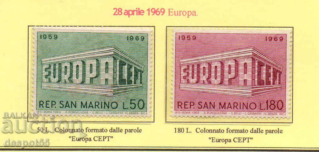 1969. San Marino. Europe.