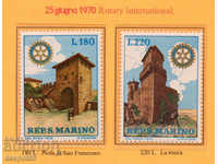 1970. San Marino. Rotary International.