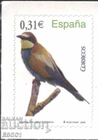 Чиста марка Фауна  Птица 2008  от Испания