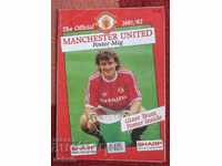 football poster Manchester United