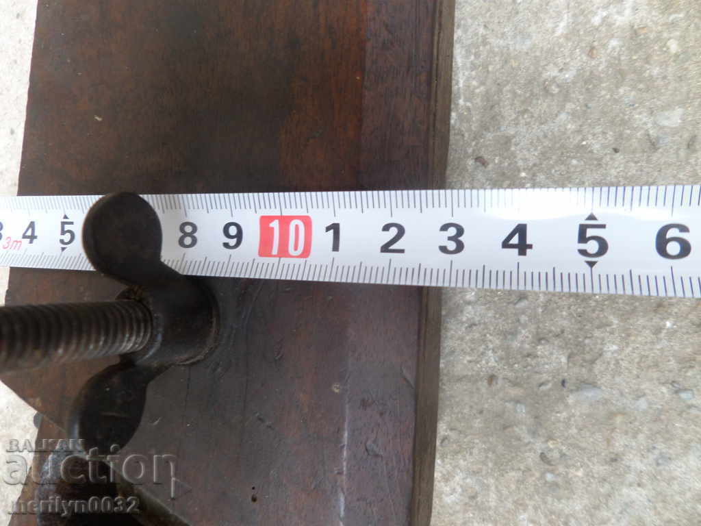 Vechi instrument tâmplar razatoare cu cuțit - 6 Vechi instrument tâmplar razatoare cu cuțit - 6