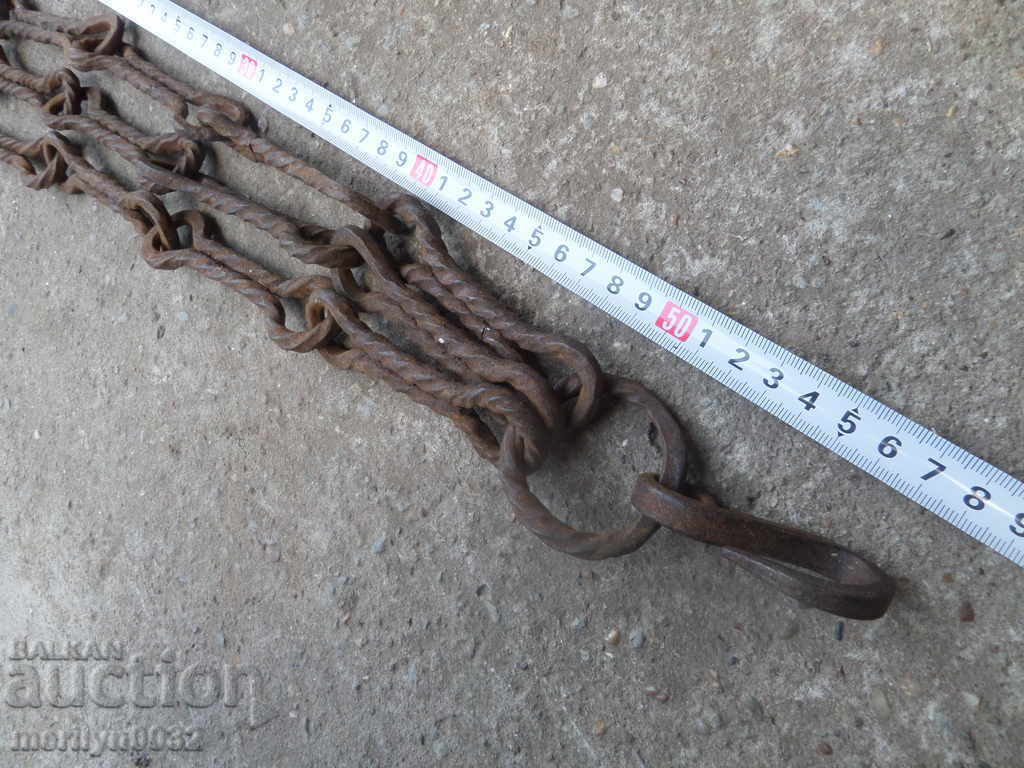 Delivery of Forged chain hooks for hearth, chain, lamp, candelabra Delivery of Forged chain hooks for hearth, chain, lamp, candelabra