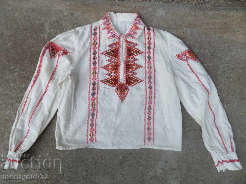 Old authentic embroidered shawl costume costume embroidery - 7 Old authentic embroidered shawl costume costume embroidery - 7