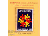 1976 San Marino. Companiile de Relief 100 (SOMS)