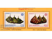 1977. Сан Марино. Европа. Пейзажи.