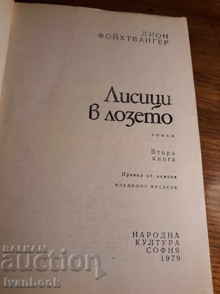 Auction Fox in the vineyard - Lyon Fightwatch Auction Fox in the vineyard - Lyon Fightwatch