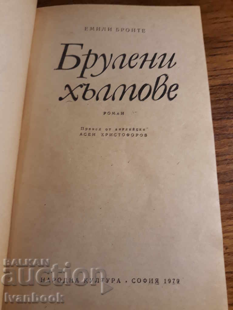 Auction Emily Bronte - Scary hills Auction Emily Bronte - Scary hills