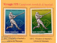 1978. Сан Марино. Световно п-во по бейзбол - Италия.