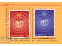 1978 San Marino. Ziua Mondială a Comunicațiilor.