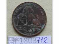 2 цента 1912  Белгия