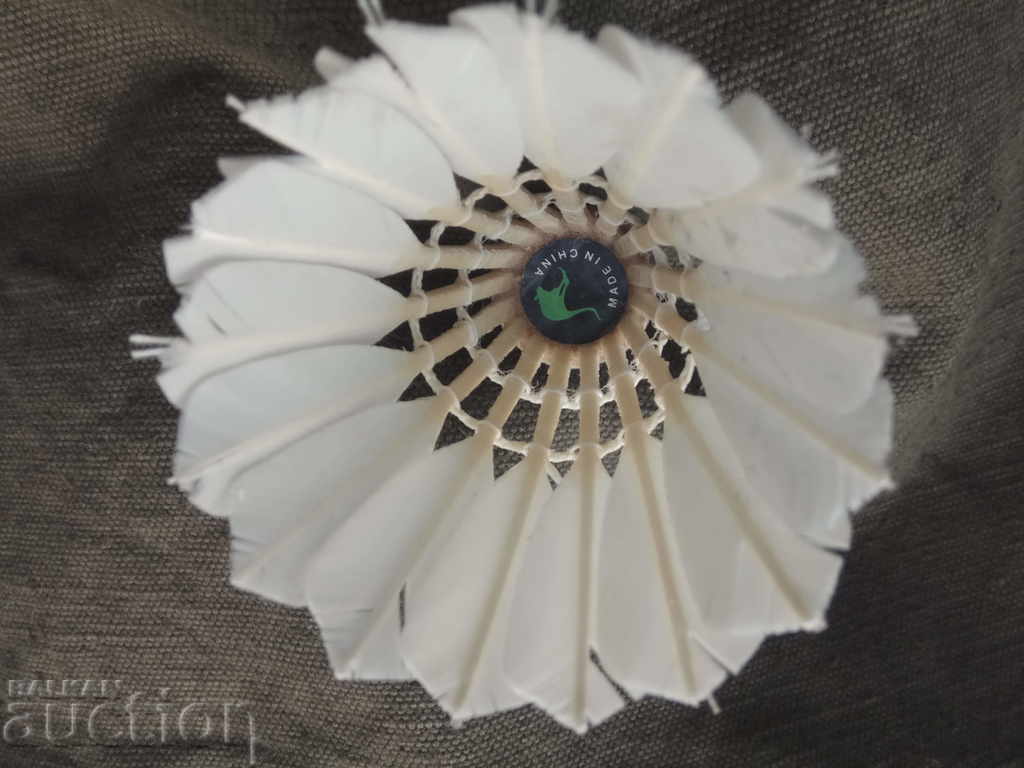 Auction Badminton collector feather - feather Auction Badminton collector feather - feather
