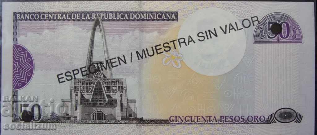 SPECIMENA Dominica 50 Pesso 2000 UNC Rare cu preț € 10.74 | 21.01 BGN