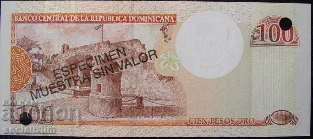 SPECIMENA Dominica 100 Peso 2000 UNC Rare cu preț € 10.23 | 20.01 BGN