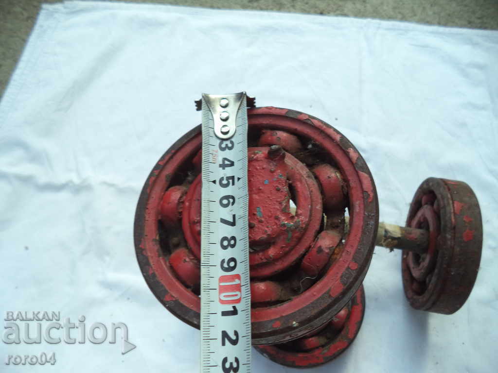 Livrarea GREUTĂȚI - 6 KILOS - DIY DIN RULMENTI VECHI