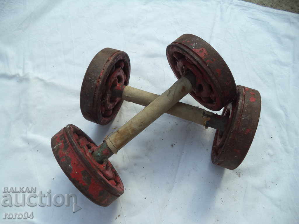 GREUTĂȚI - 6 KILOS - DIY DIN RULMENTI VECHI - 5