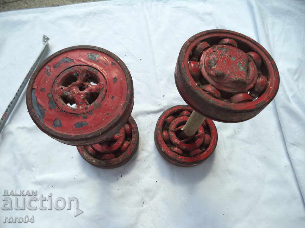 GREUTĂȚI - 6 KILOS - DIY DIN RULMENTI VECHI - 6