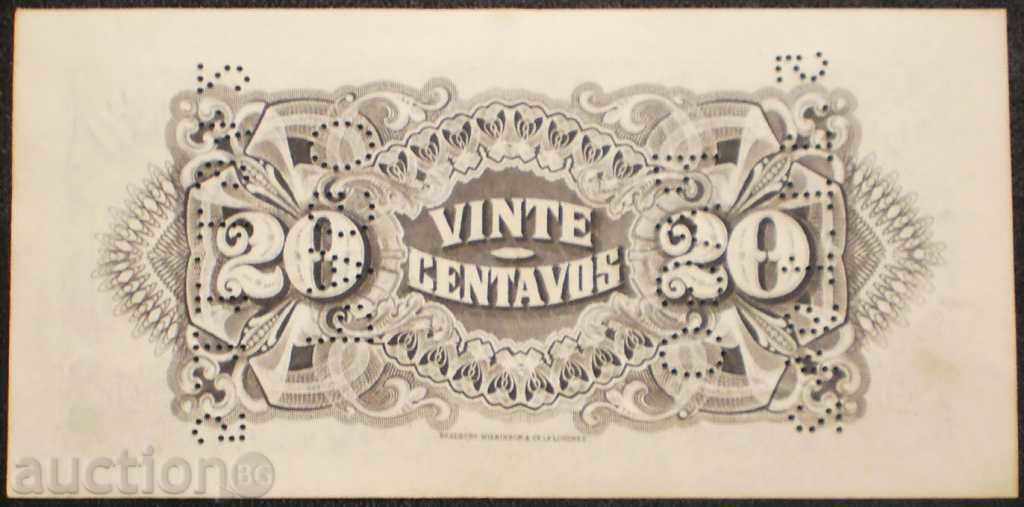 20 tsentavos 1933 Mozambic UNC cu preț € 9.71 | 18.99 BGN