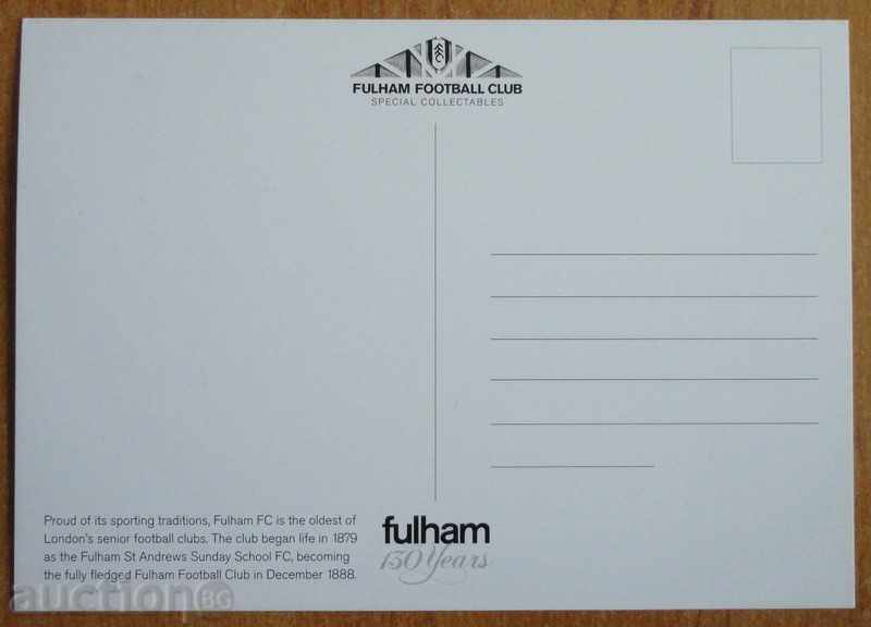 Card Fulham Football Club - 130 de ani cu preț € 2.00 | 3.91 BGN Card Fulham Football Club - 130 de ani cu preț € 2.00 | 3.91 BGN