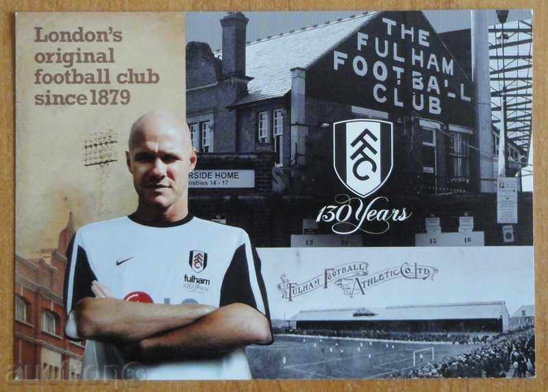 Κάρτα ποδοσφαίρου Fulham - 130 χρόνια