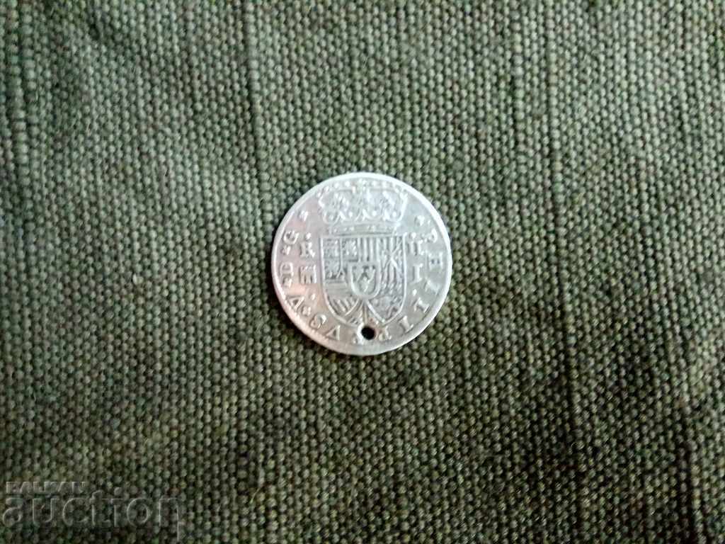 2 reales Philip V - 2 reales Segovia 2 reales Philip V - 2 reales Segovia