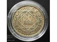 Maroc 20 franci 1947