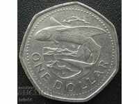 1 долар Барбадос 2004г