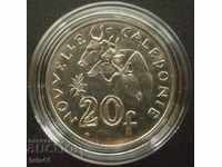20 франка Нова Каледония 2013г.