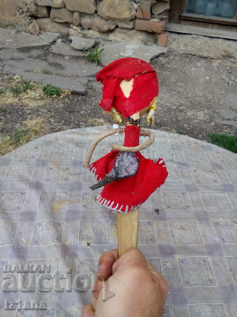 Delivery of An old decorated spoon Delivery of An old decorated spoon