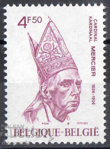 1976. Belgium. 50th anniversary of the death of Cardinal Mercy.