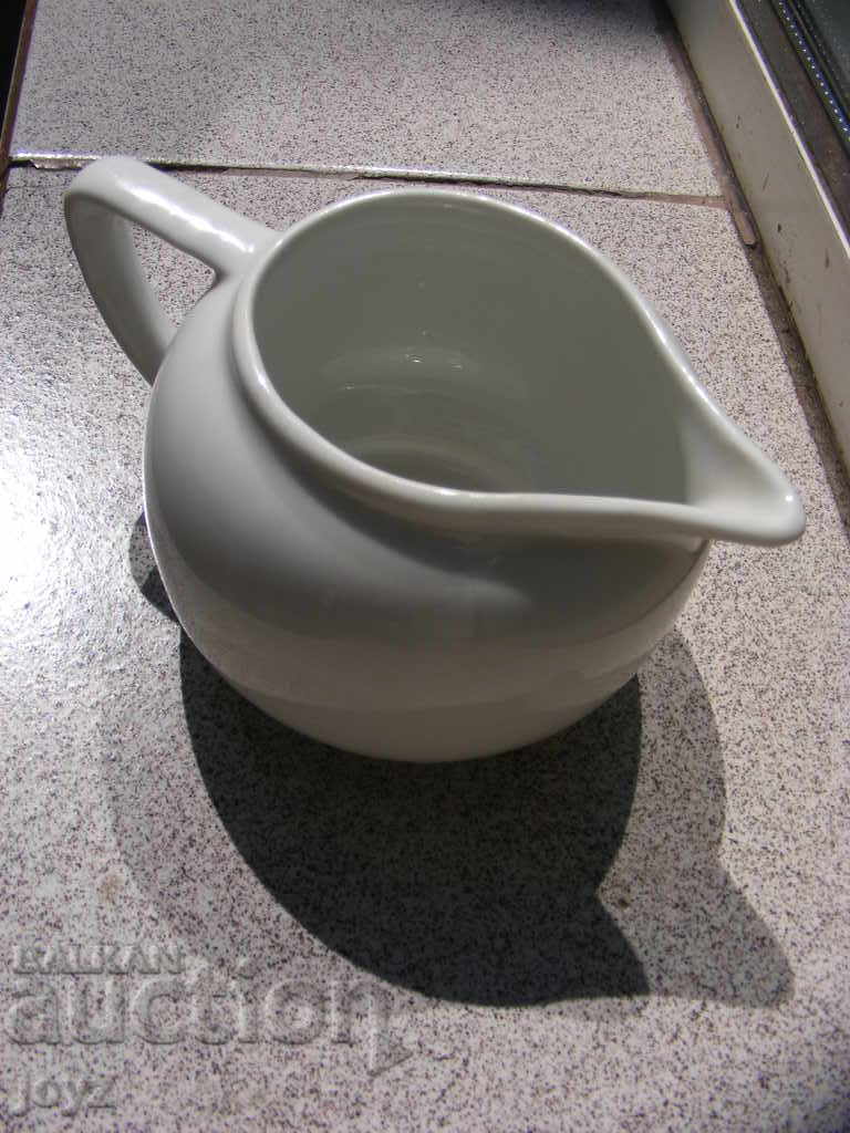1900-40 Antique cream jug Zap. Europe / marked with price 10.00 BGN | € 5.11 1900-40 Antique cream jug Zap. Europe / marked with price 10.00 BGN | € 5.11