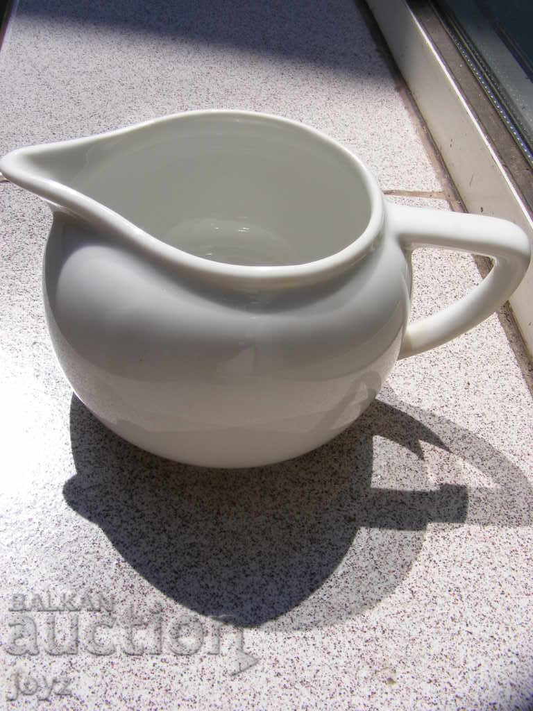 1900-40 Antique cream jug Zap. Europe / marked