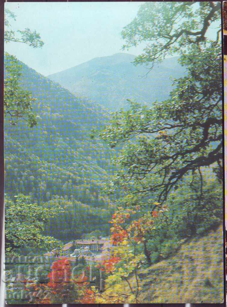 Рилски манастир, Д-10531-А, 1978 г., гръб-чист