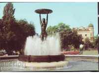 Хисаря- фонтанът, Д-854-А, 1985 г.,гръб-чист