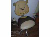 Children / Student / Chair "Winnie the Pooh" on wheels