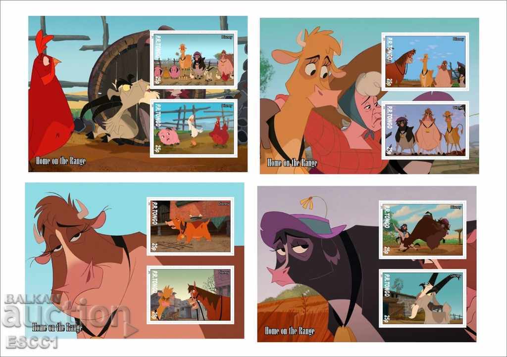Καθαρό μπλοκ Disney Animation Η μπάντα των αγελάδων 2018 Tongo
